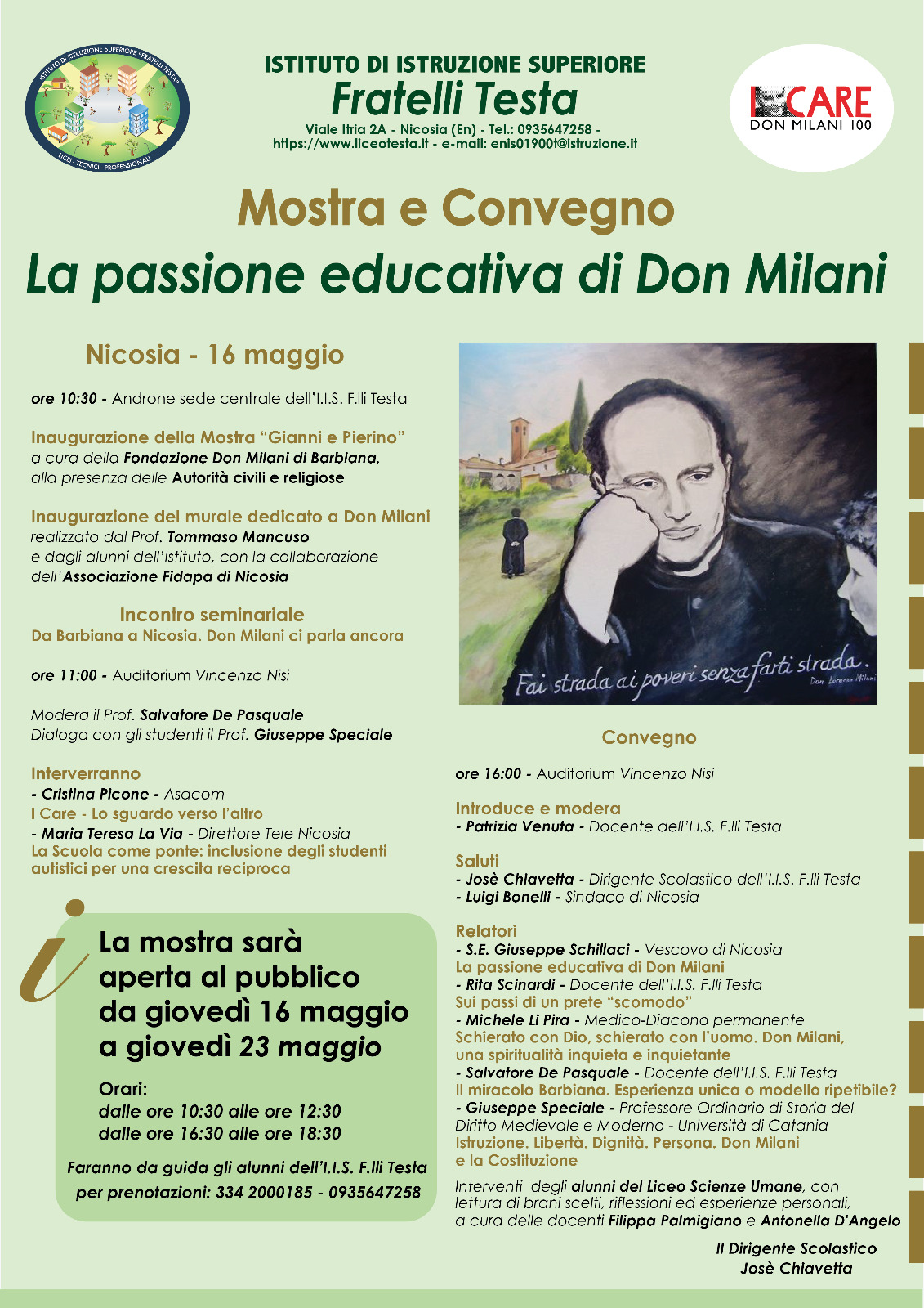 La passione educativa di Don Milani