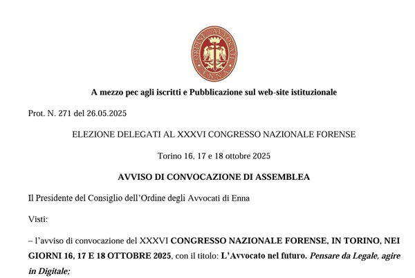 Convocazione